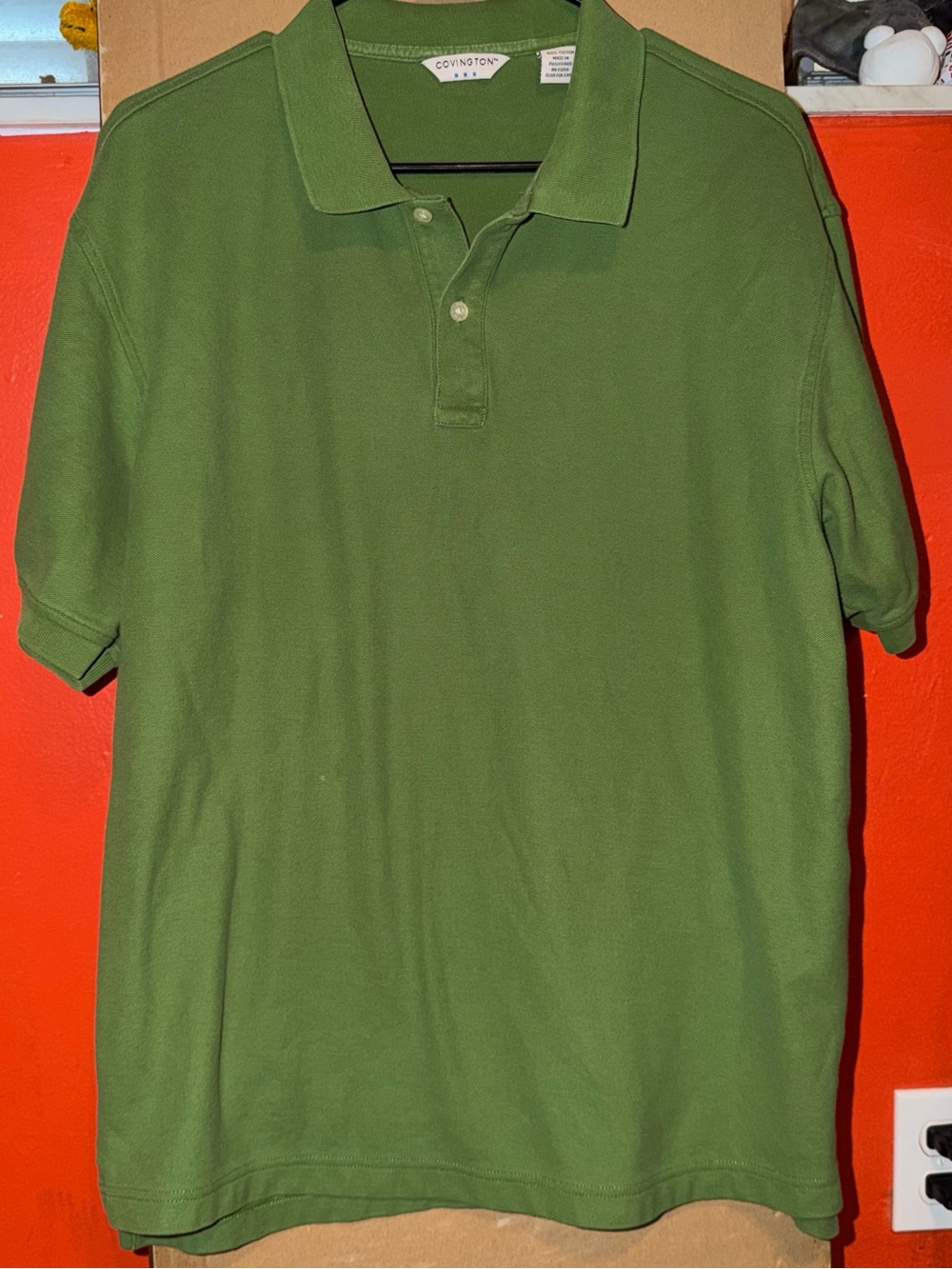 Covington Men's Green Polo Shirt